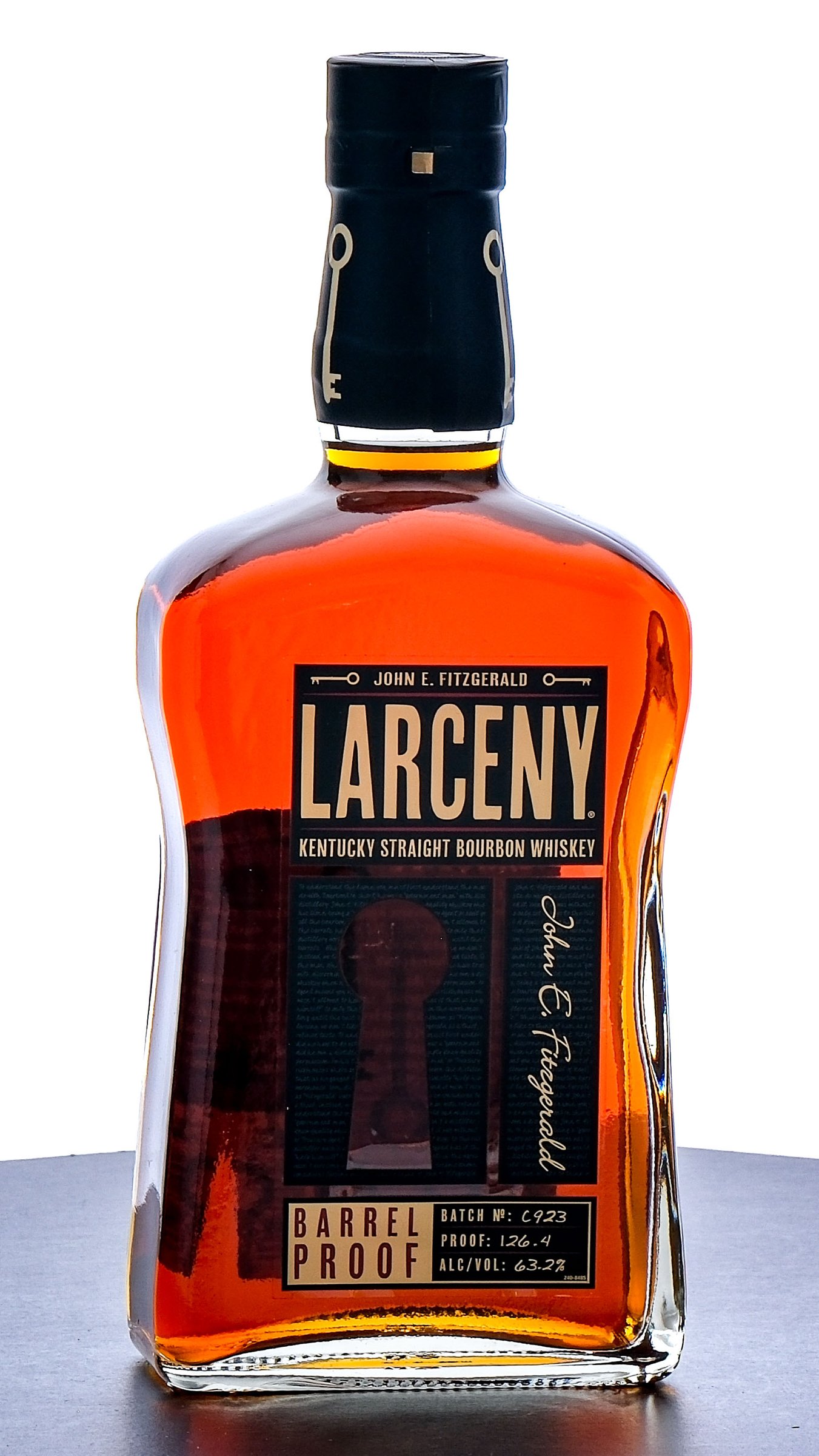 Larceny Barrel Proof Kentucky Straight Bourbon Batch #C923