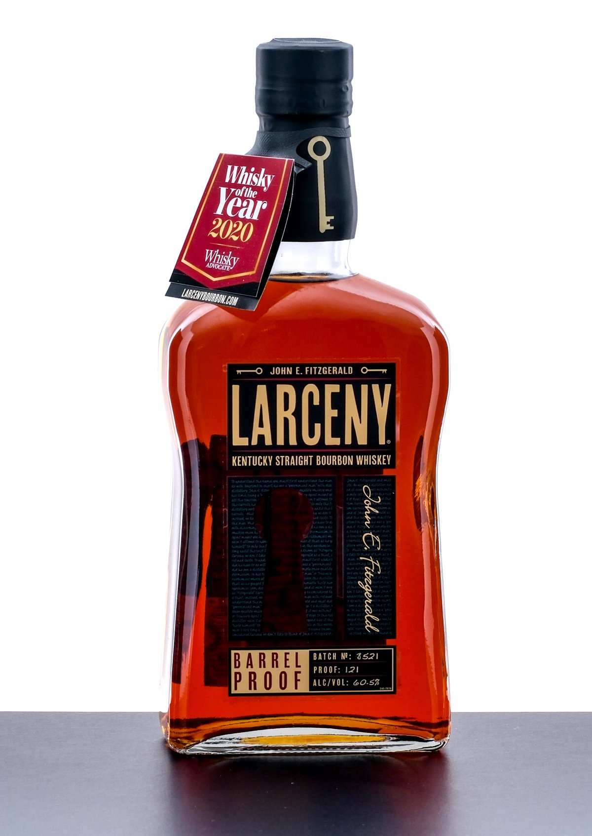 Larceny Barrel Proof Straight Bourbon Batch B521