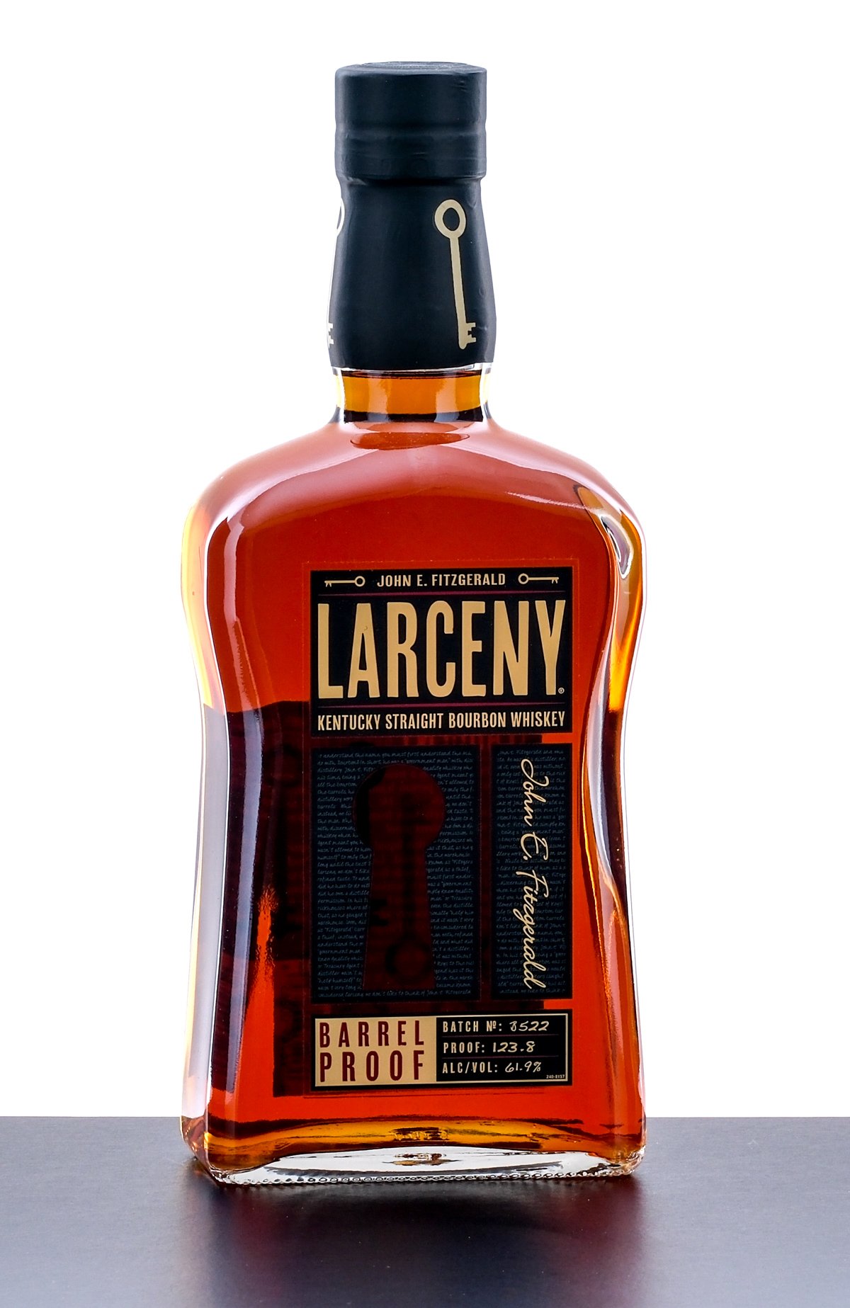 Larceny Barrel Proof Straight Bourbon Batch B522