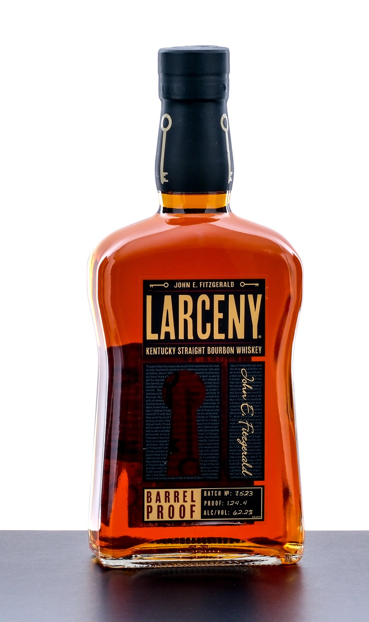 Larceny Barrel Proof Straight Bourbon Batch B523