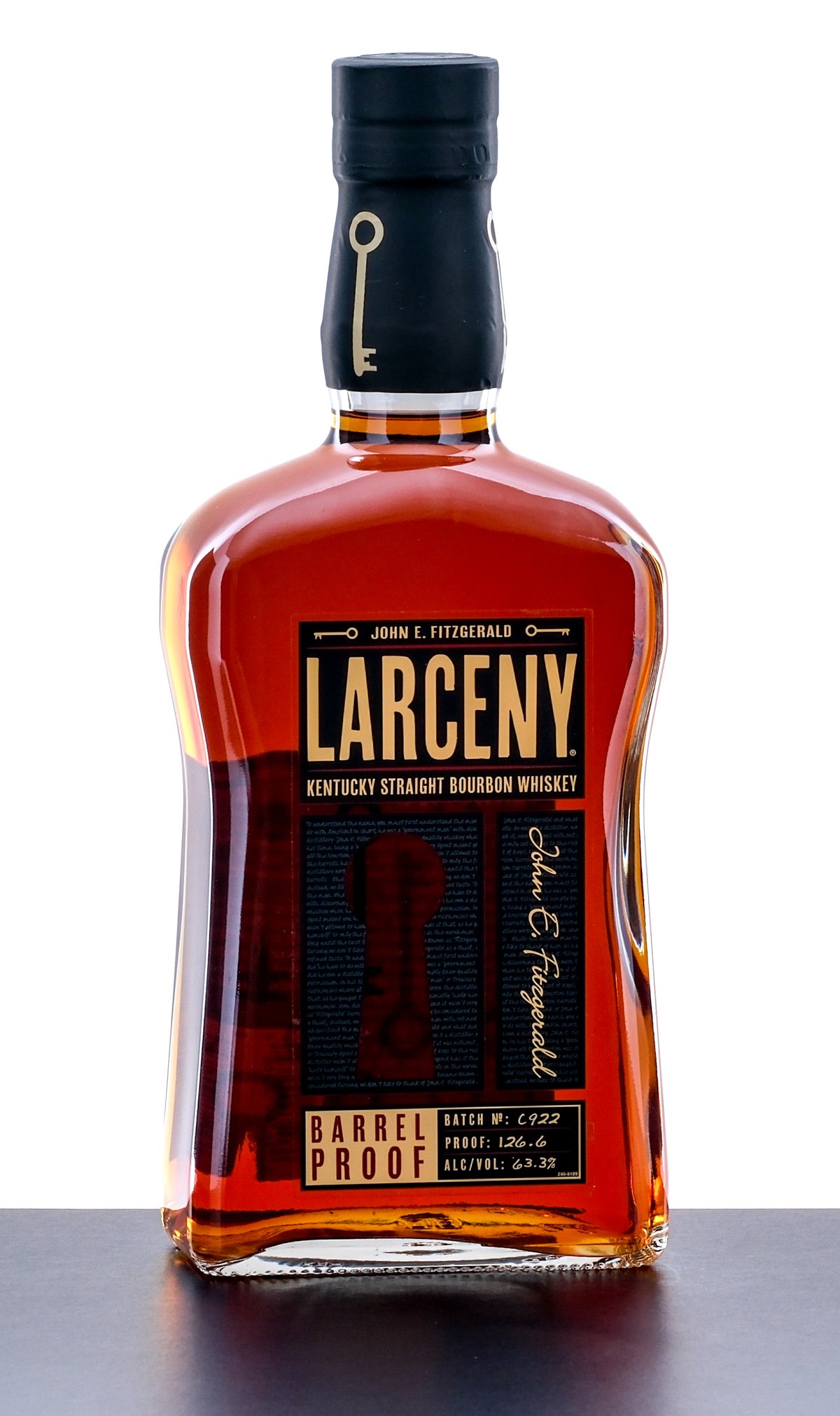 Larceny Barrel Proof Straight Bourbon Batch C922