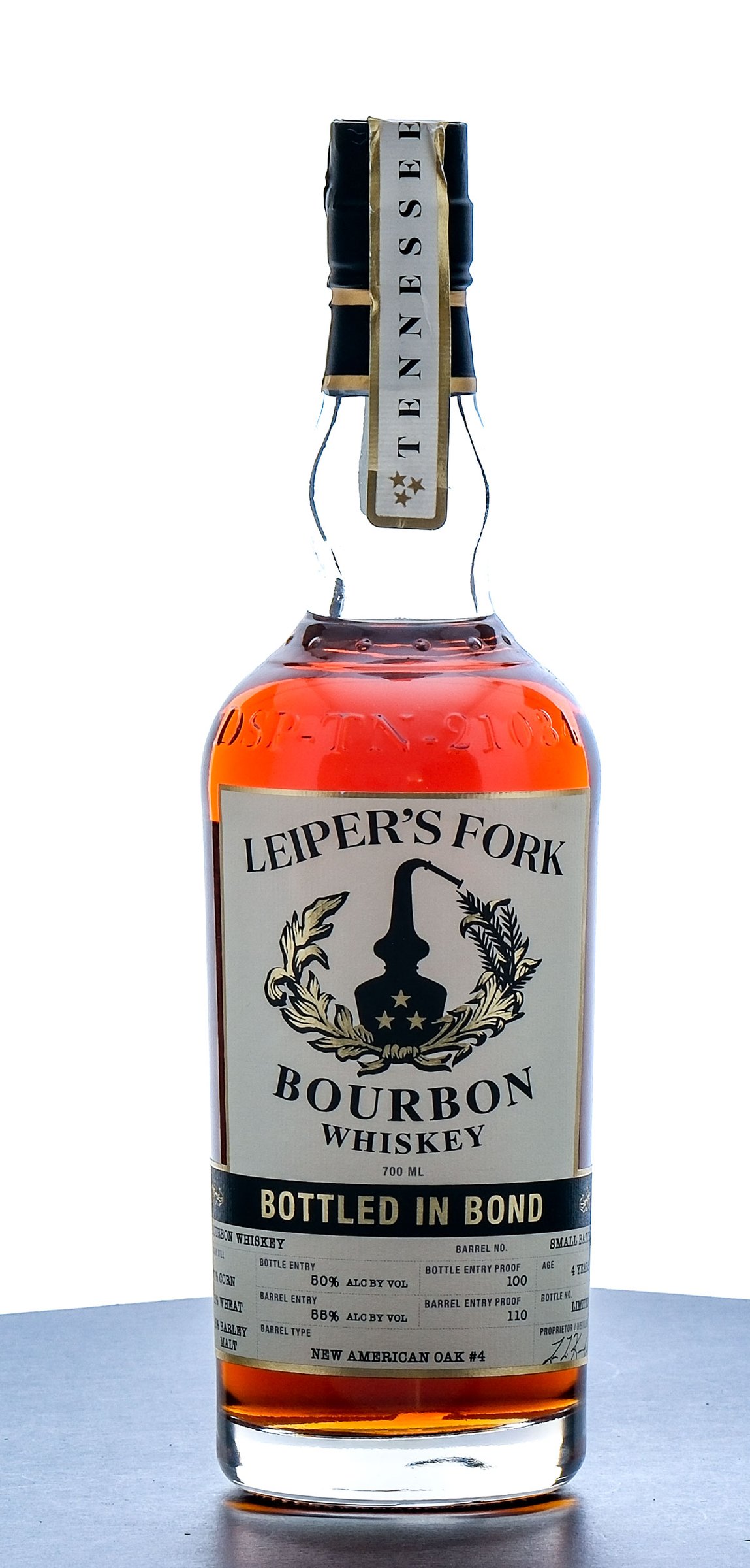 Leiper's Fork 4 Year Bourbon Small Batch 21 Bottle No. Limited