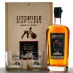 Litchfield Distillery Batcher's Wheated Straight Bourbon Gift Set (Batch 1 2020)