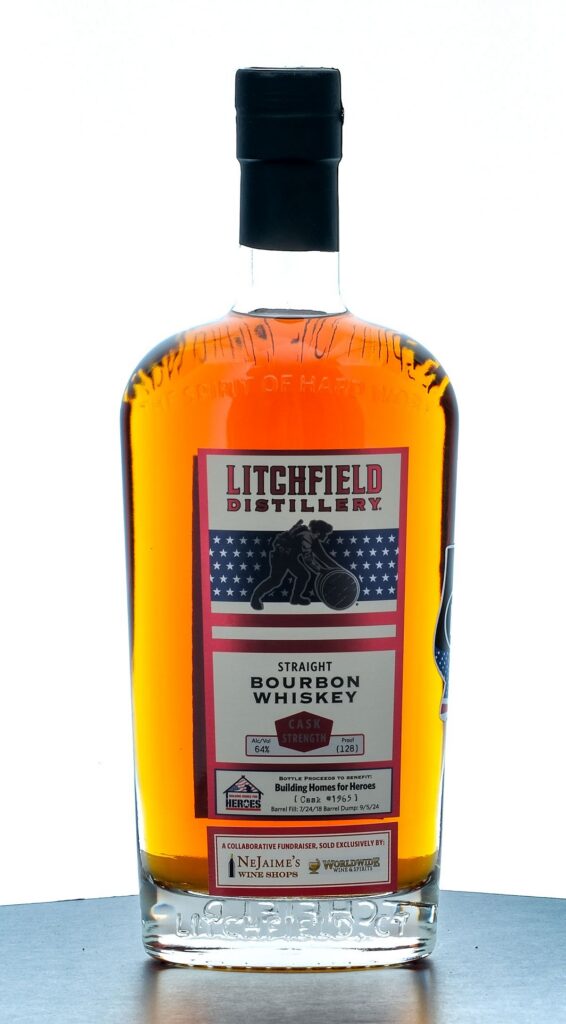 Litchfield Distillery Exclusive Fundraiser Cask Strength Straight Bourbon