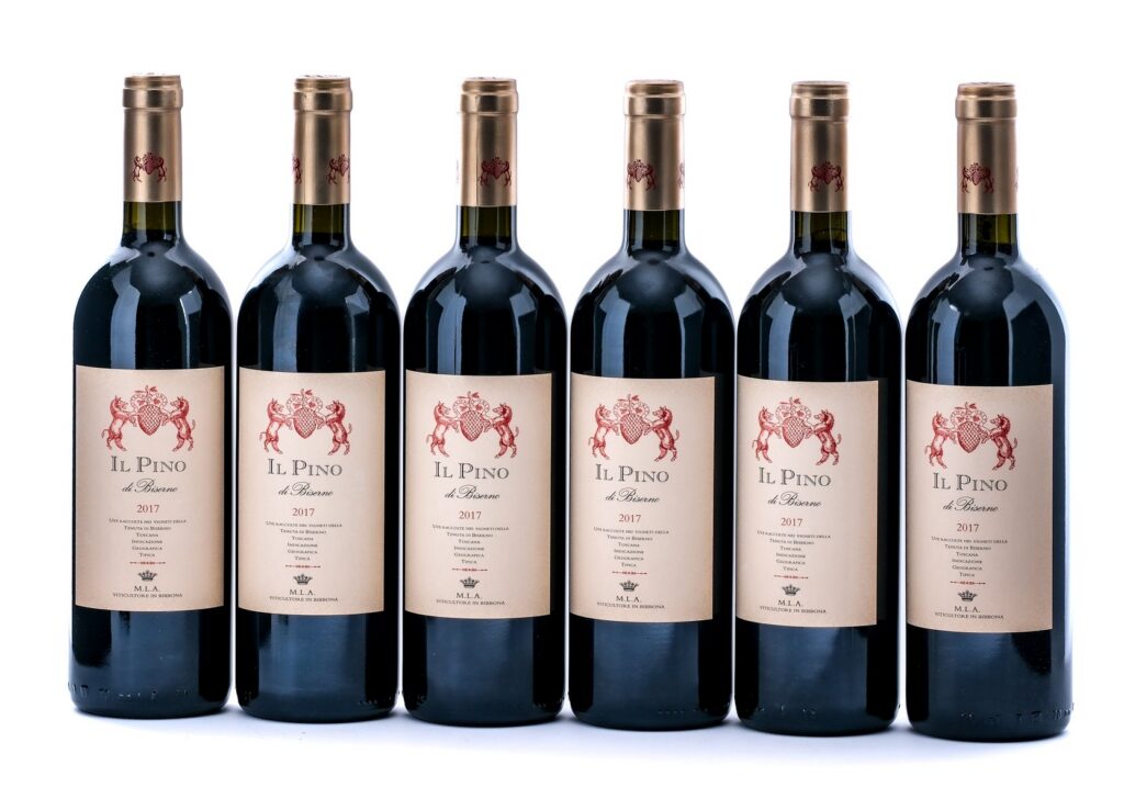 Lodovico Antinori Tenuta di Biserno "Il Pino di Diserno" Toscana 2017 (Case of 6 Bottles)