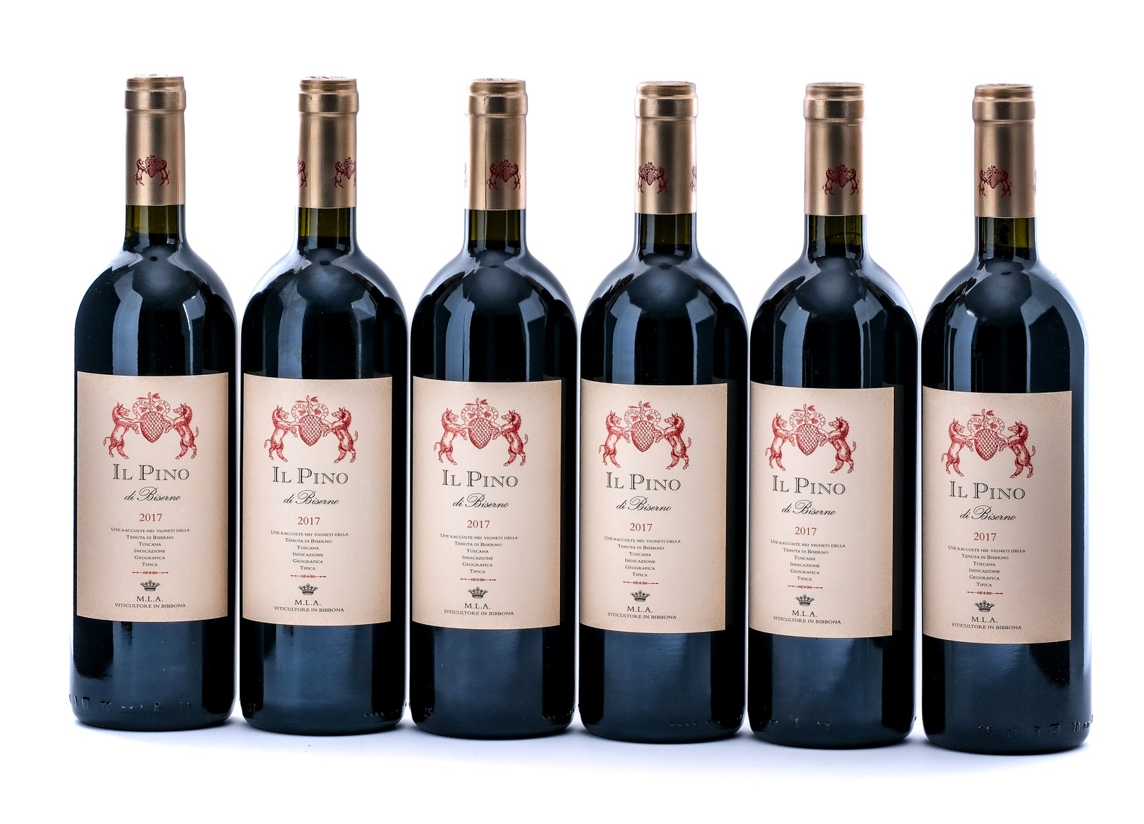 Lodovico Antinori Tenuta di Biserno "Il Pino di Diserno" Toscana 2017 (Case of 6 Bottles)