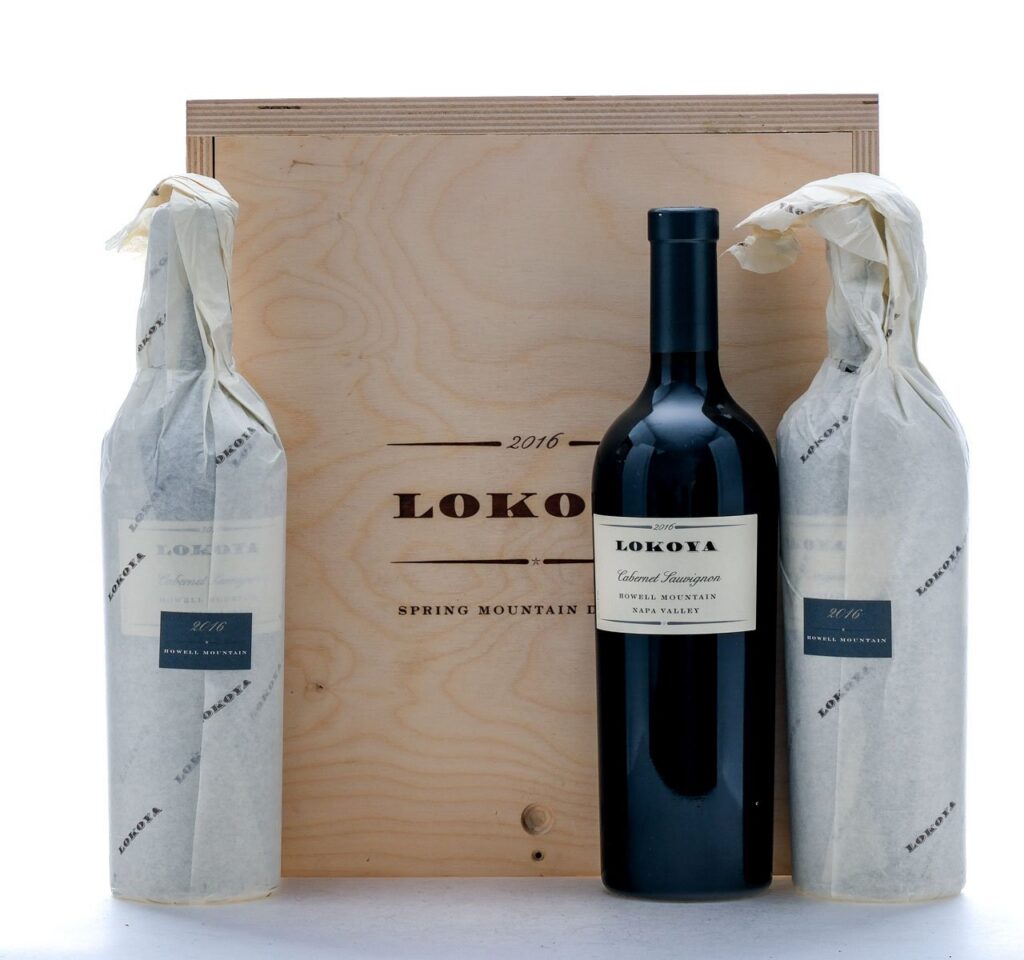 Lokoya Mount Veeder Cabernet Sauvignon 2016 Case (3 Bottles)