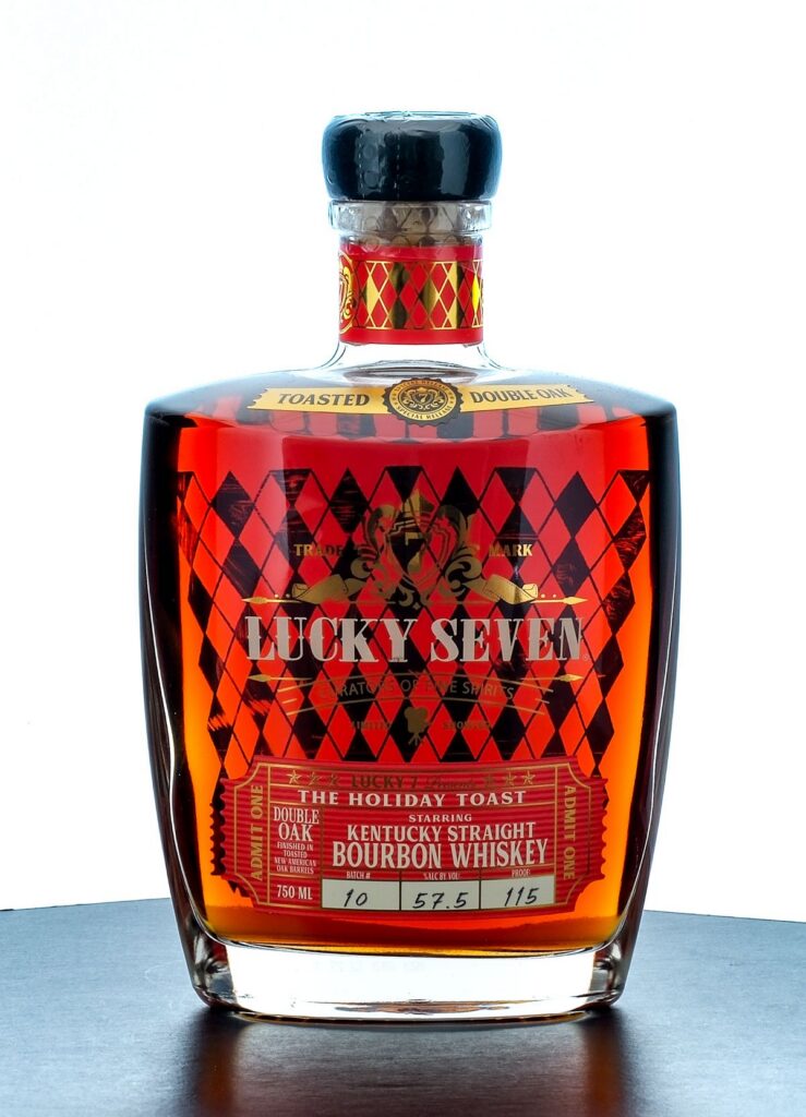 Lucky Seven "The Holiday Toast" Limited Release Double Oak Bourbon Batch #10