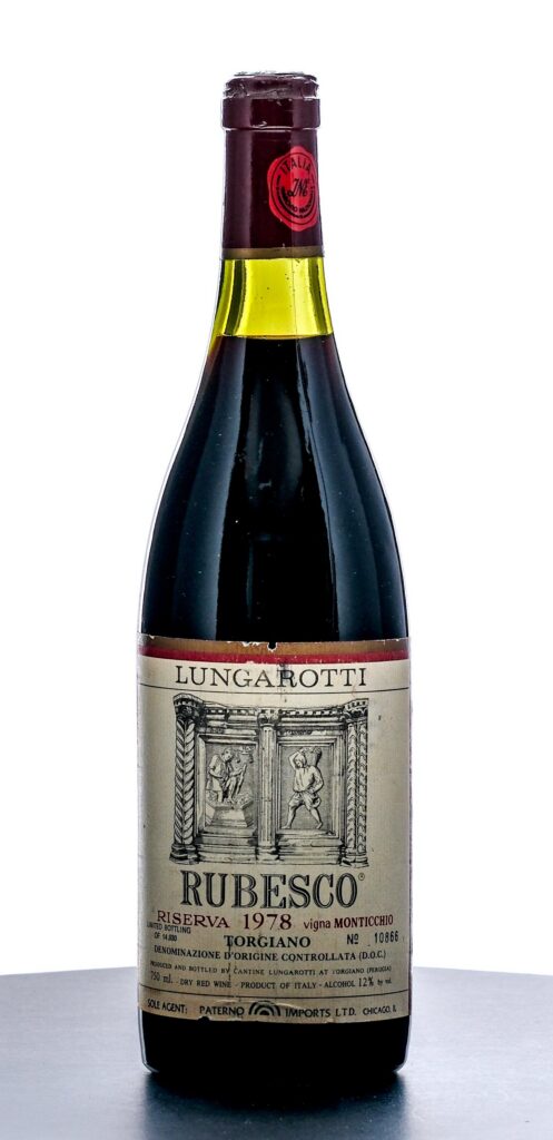 Lungarotti Rubesco Riserva 1978