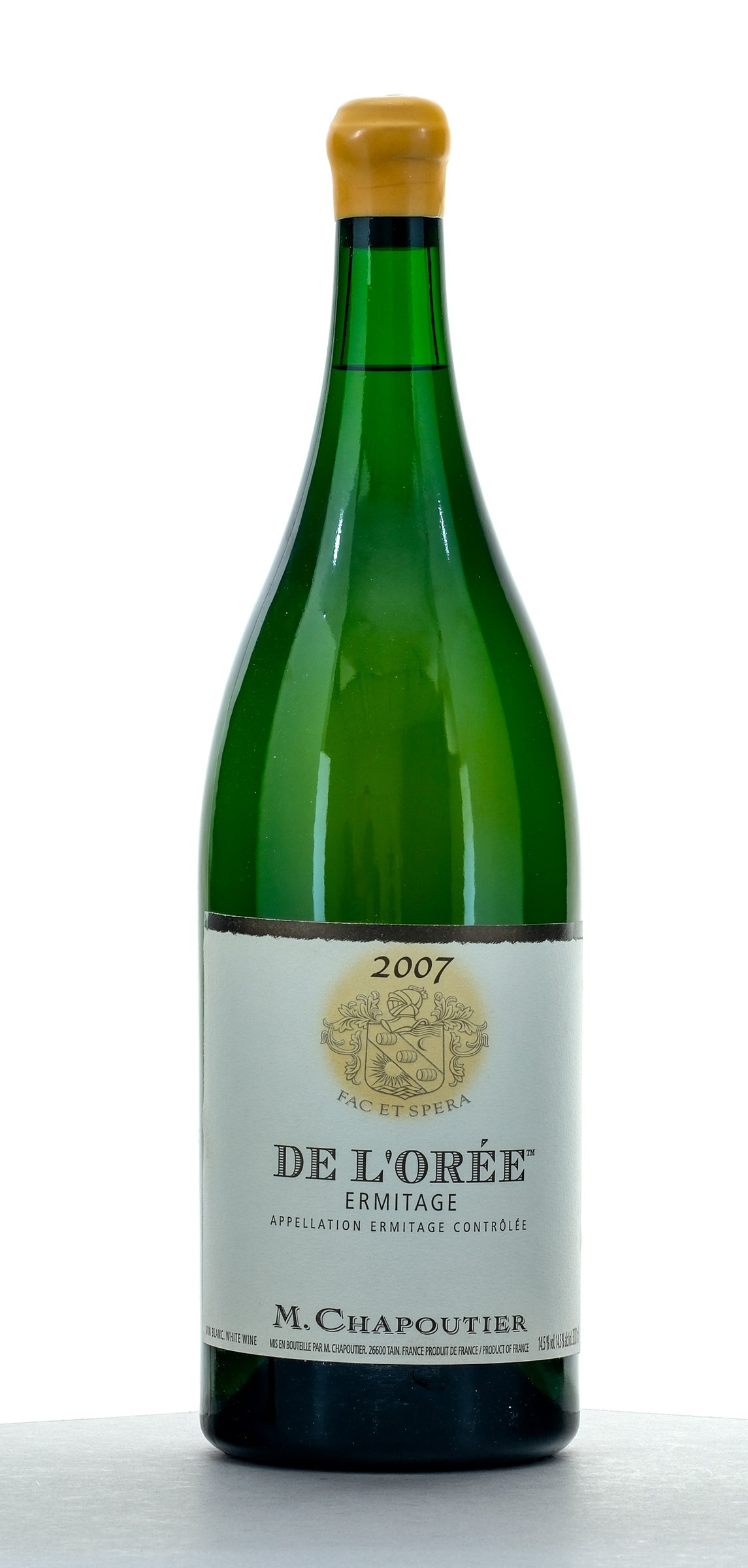 M. Chapoutier De L'Oree White Wine 2007 Double Magnum 3000ml