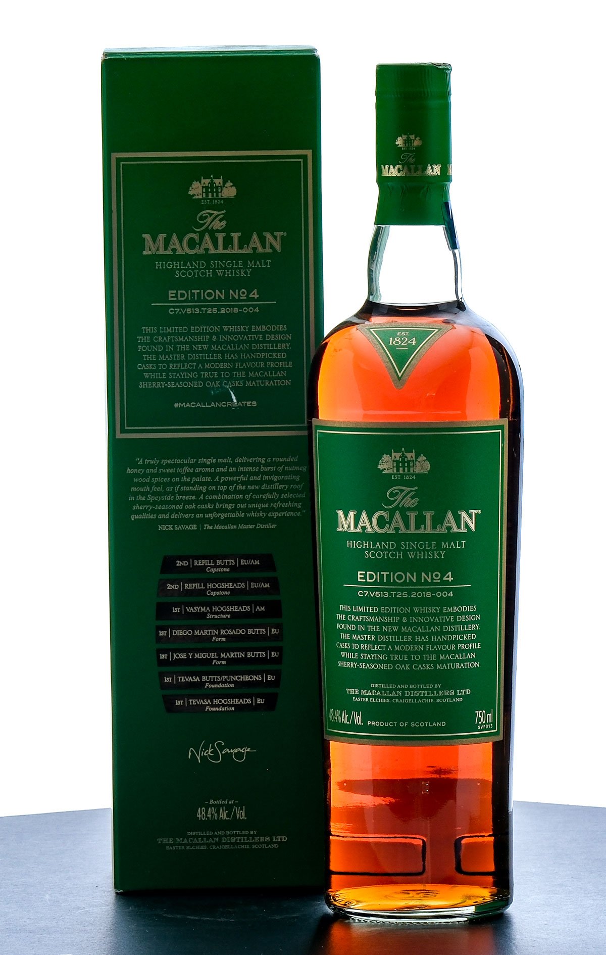 Macallan Edition No. 4 Single Malt Scotch