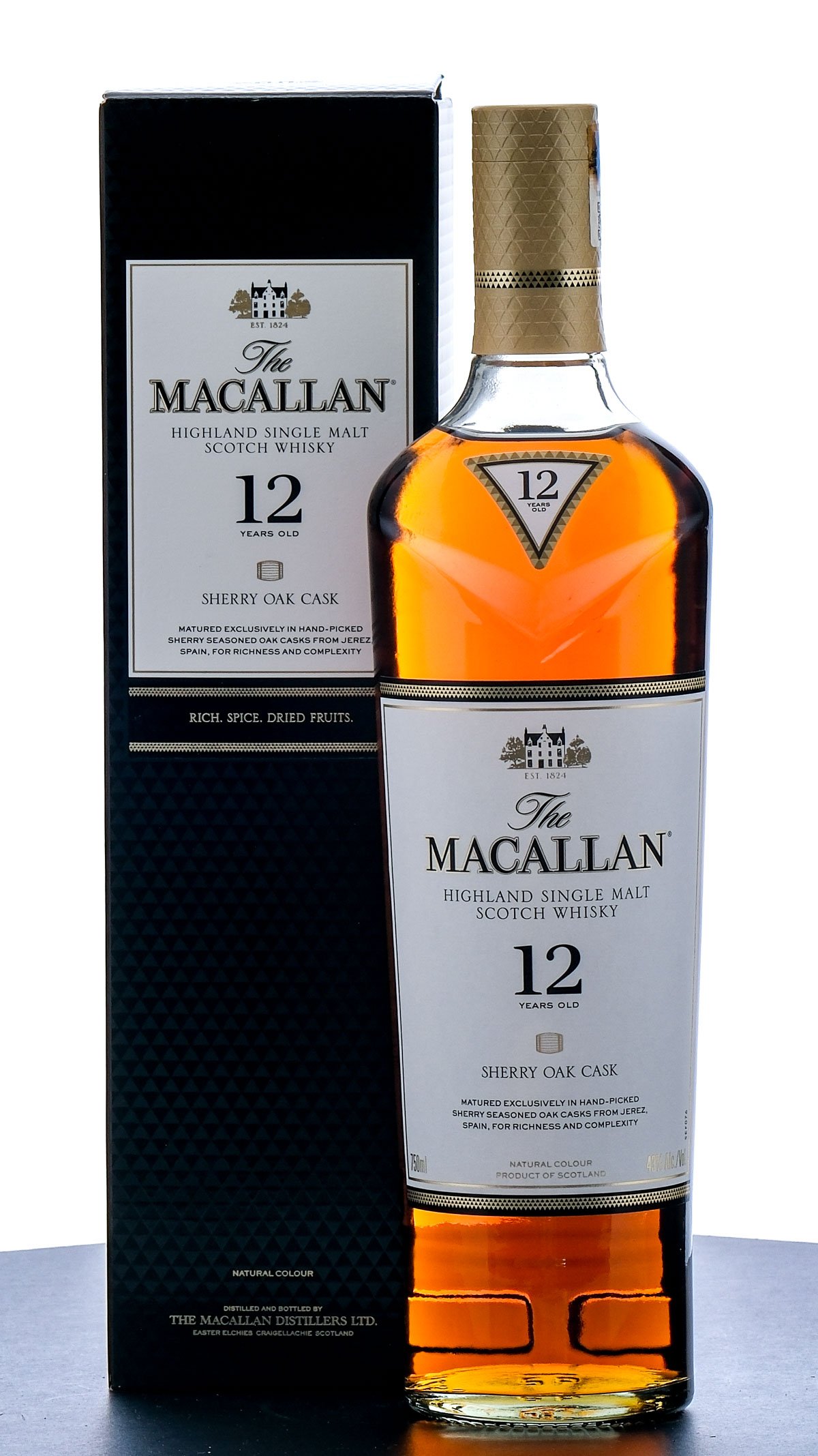 Macallan Sherry Oak Cask 12 Year Single Malt Scotch