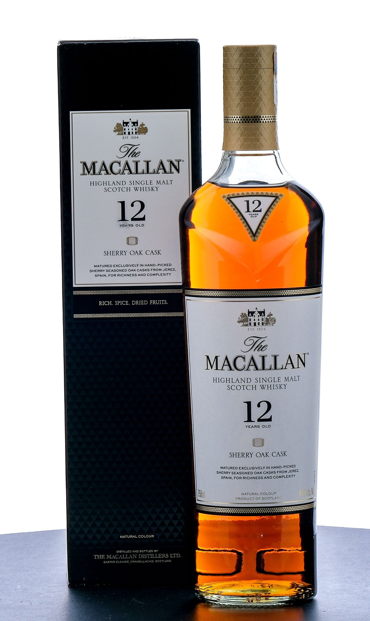 Macallan Sherry Oak Cask 12 Year Single Malt Scotch