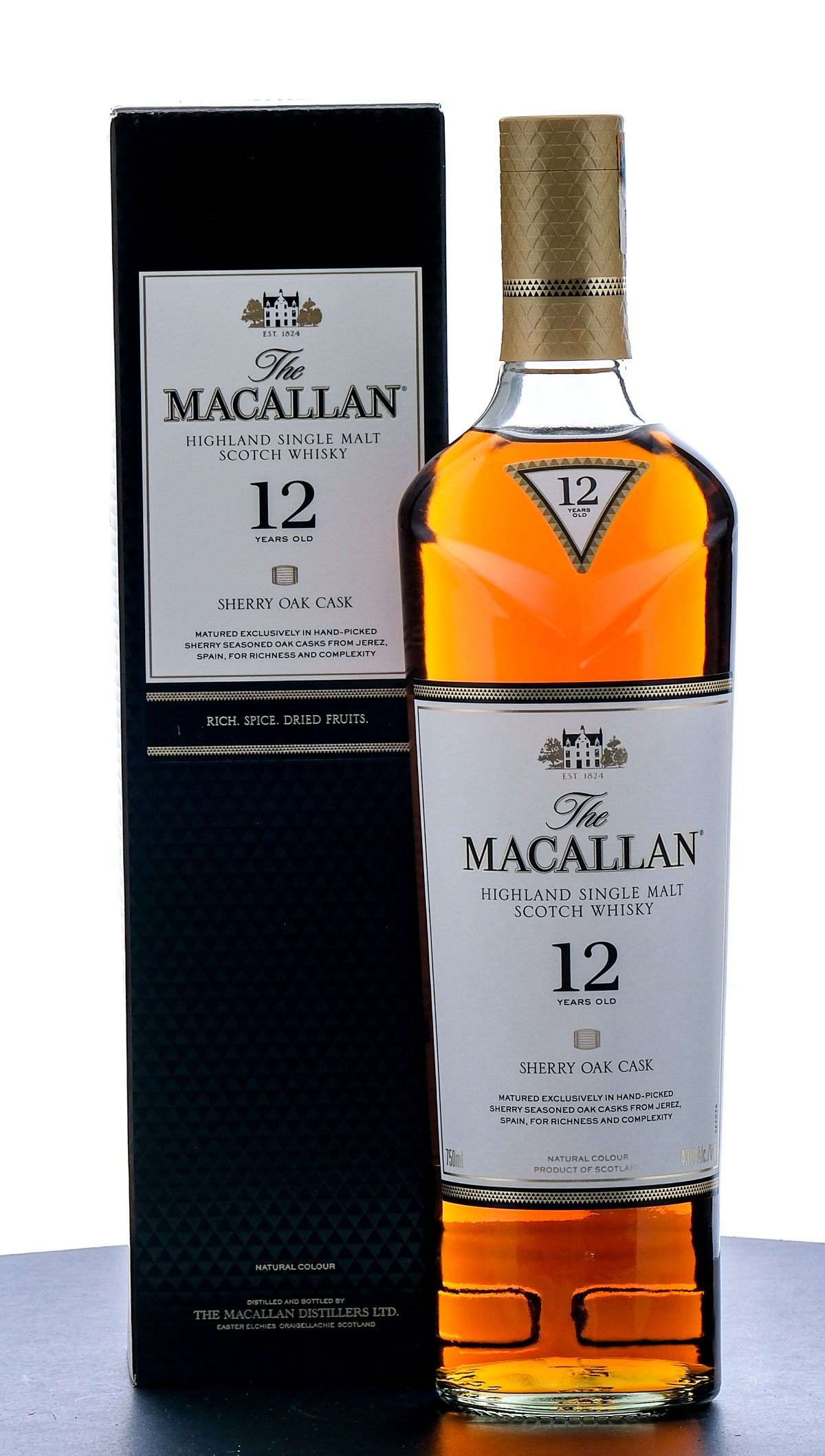 Macallan Sherry Oak Cask 12 Year Single Malt Scotch