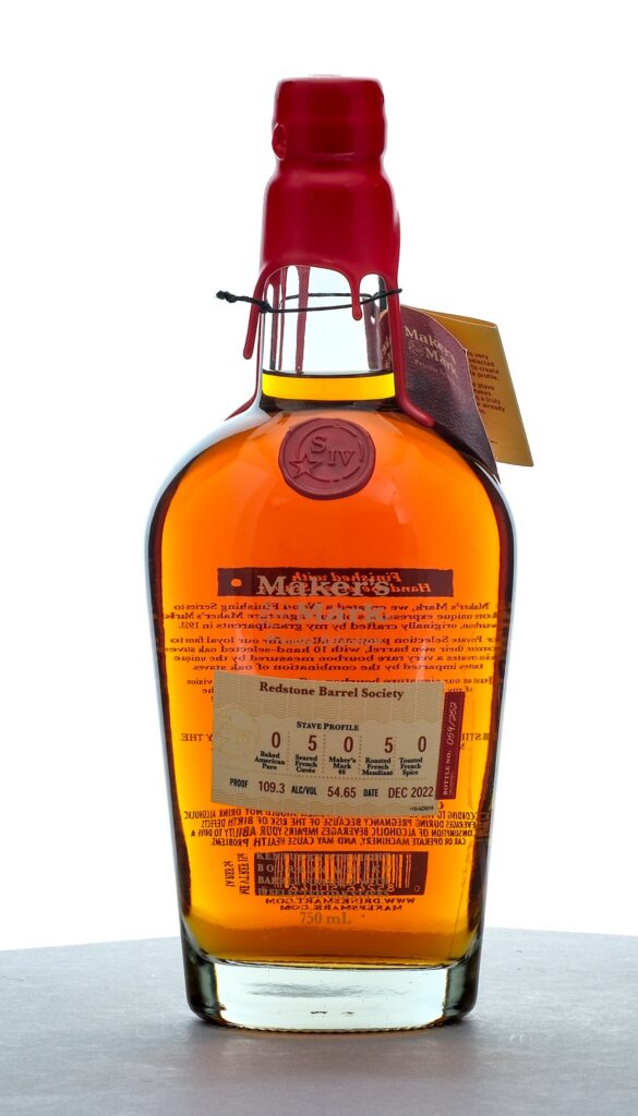 Maker's Mark Private Selection Redstone Barrel Society Straight Bourbon 2022