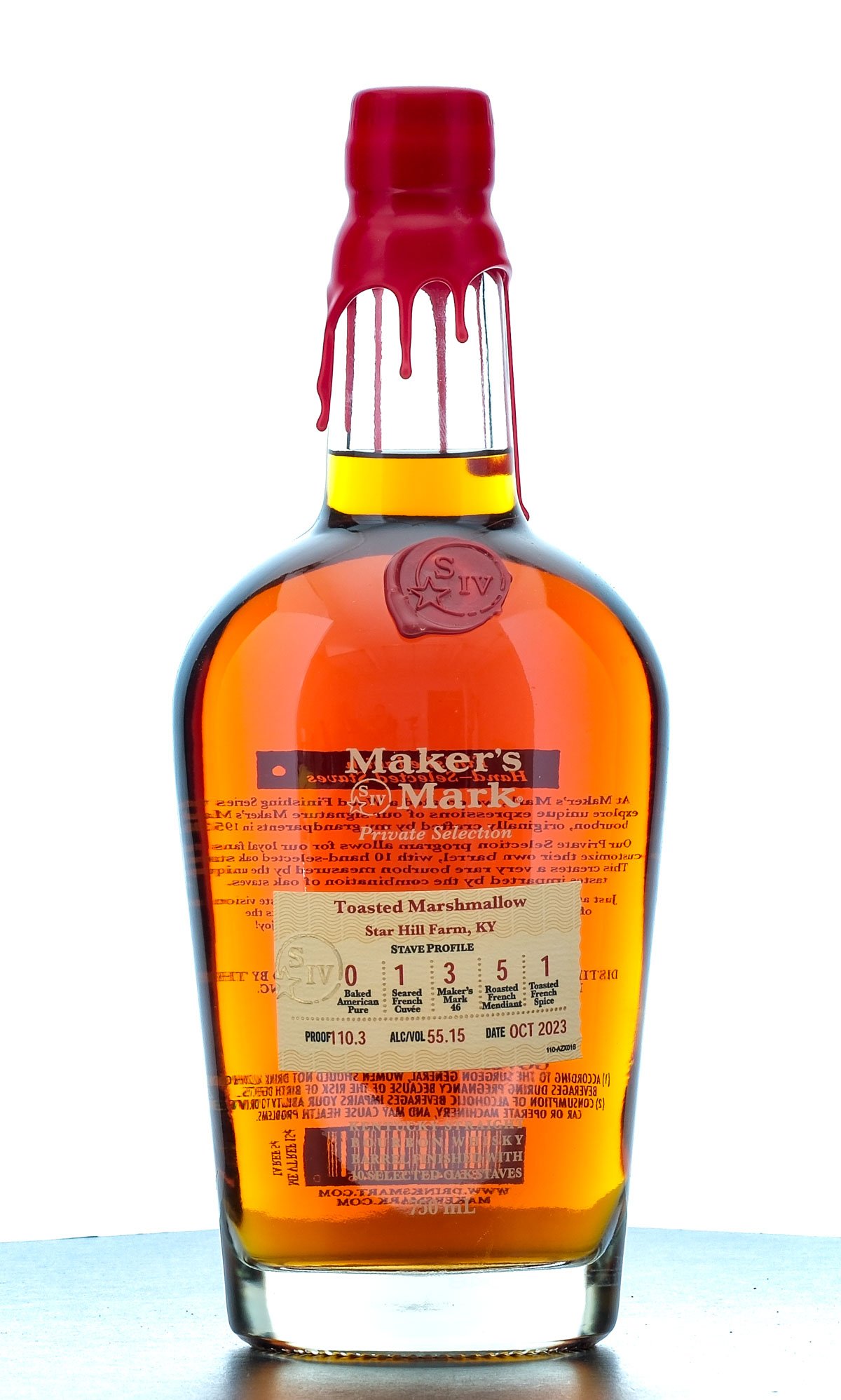 Maker's Mark Private Selection Toasted Marshmallow Star Hill Farm, KY Straight Bourbon 2023