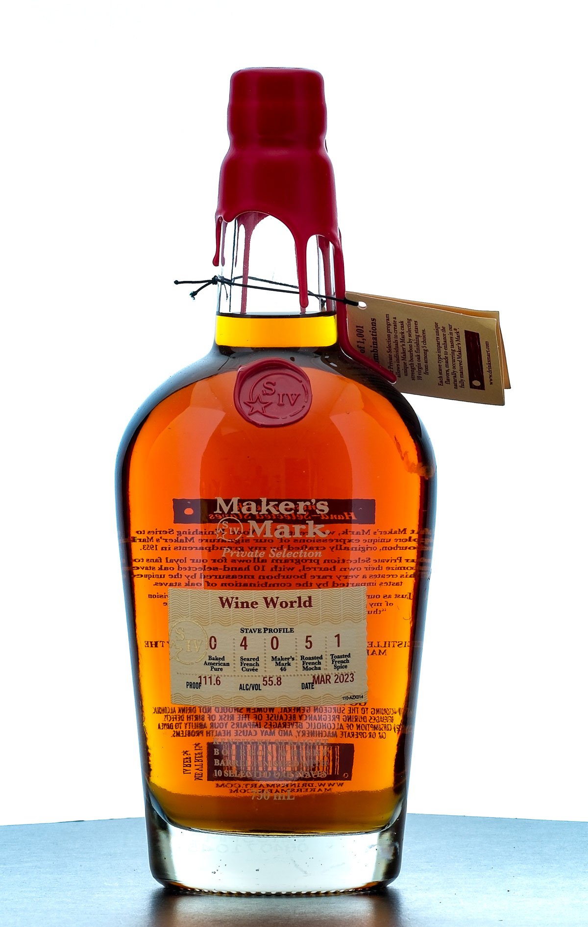 Maker's Mark Private Selection Wine World Straight Bourbon (2023)