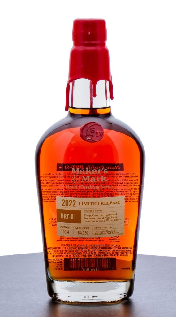 Maker's Mark Wood Finishing Series 2020 BRT-01 Limited Release KY Straight Bourbon