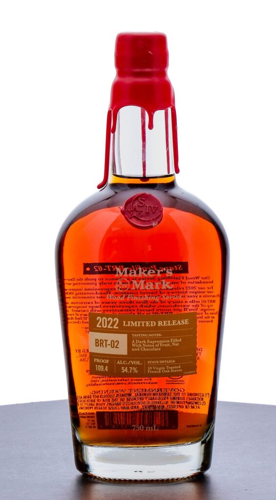 Maker's Mark Wood Finishing Series 2022 BRT-02 Limited Release KY Straight Bourbon