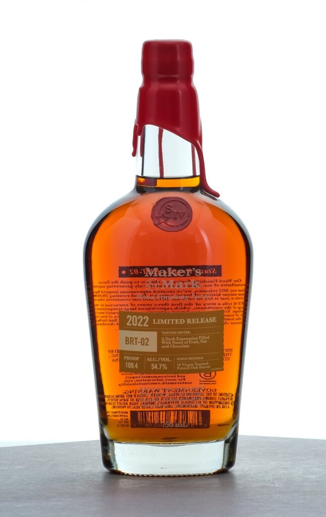 Maker's Mark Wood Finishing Series BRT-02 Limited Release Straight Bourbon 2022