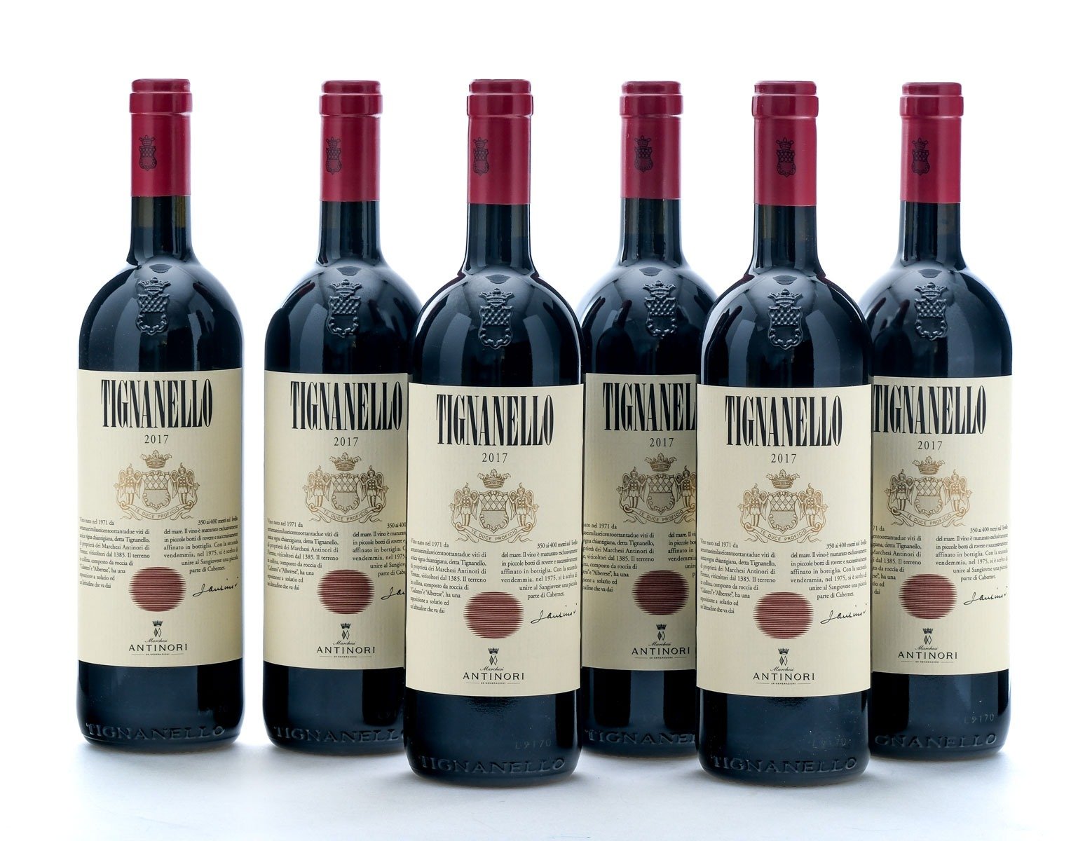 Marchesi Antinori Tignanello Toscana 2017 Case (6 Bottles)