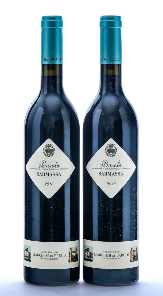 Marchesi di Barolo Barolo Sarmassa 2016 Group (2 Bottles)