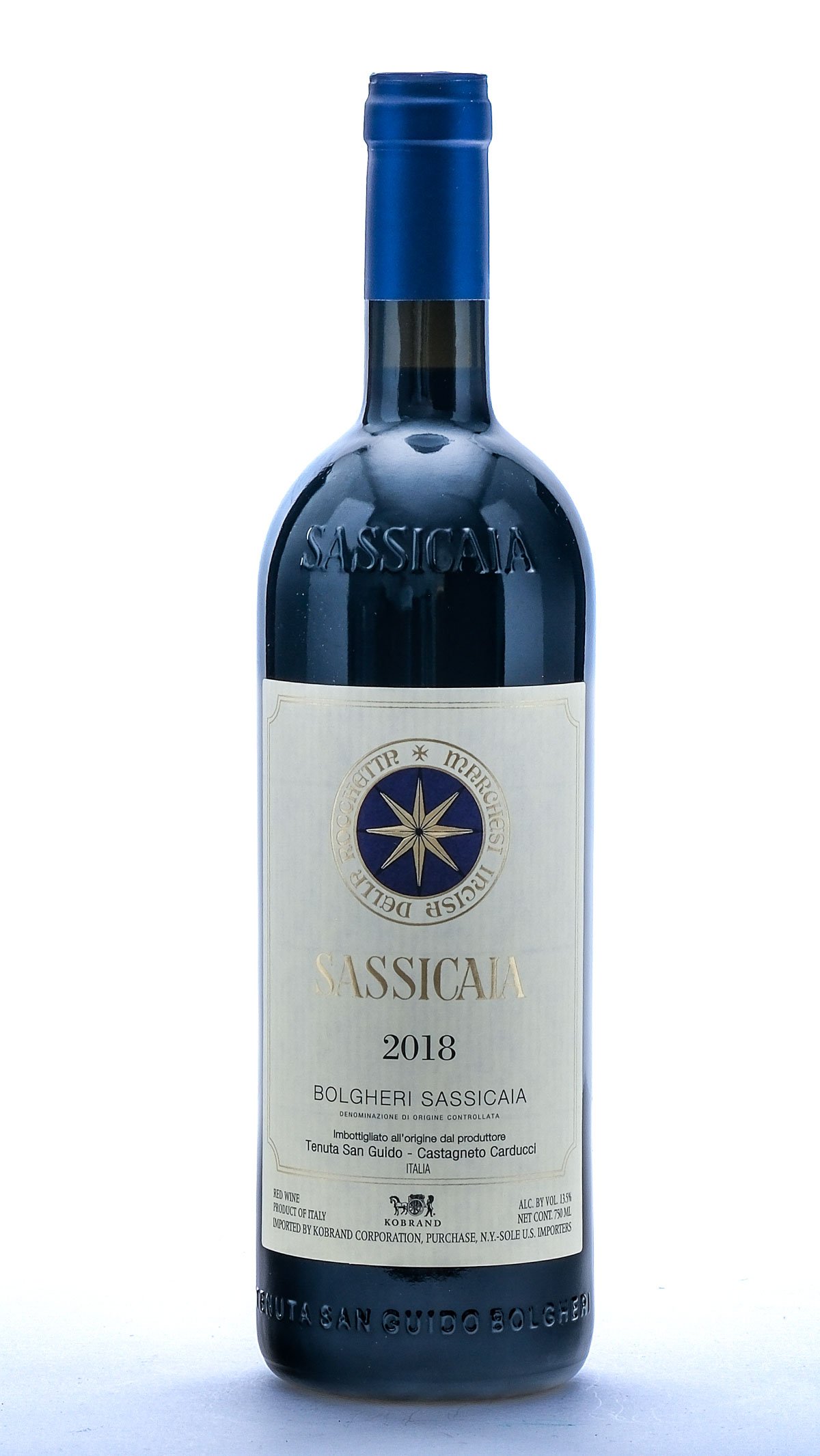 Marchesi Incisa della Rocchetta Bolgheri Sassicaia Red Wine 2018
