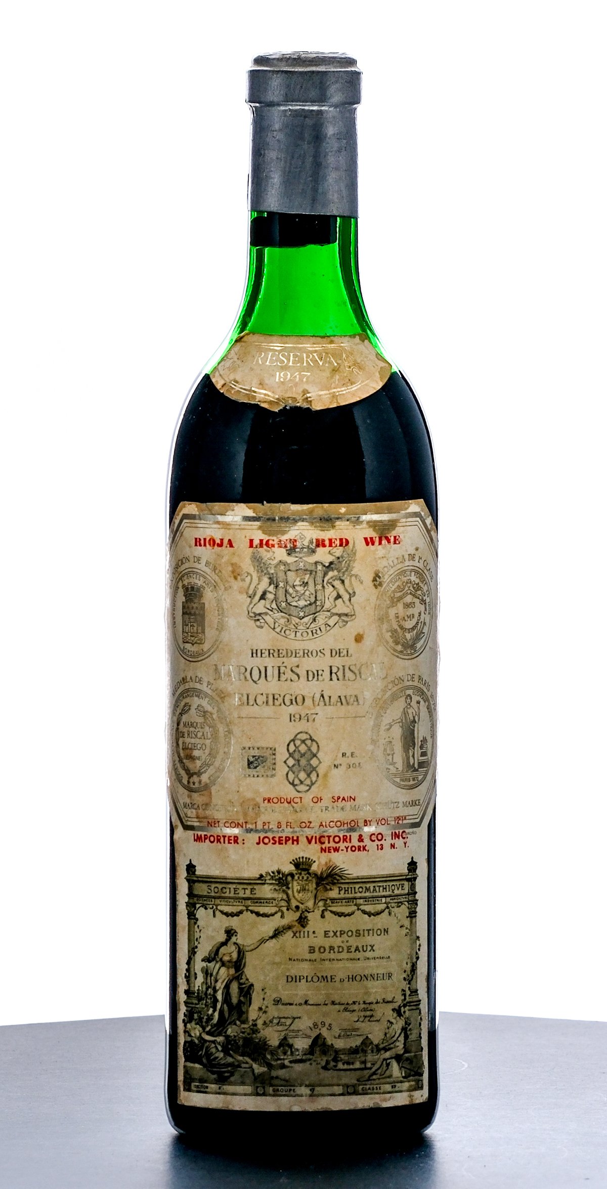 Marques de Riscal Reserva Light Red Wine 1947