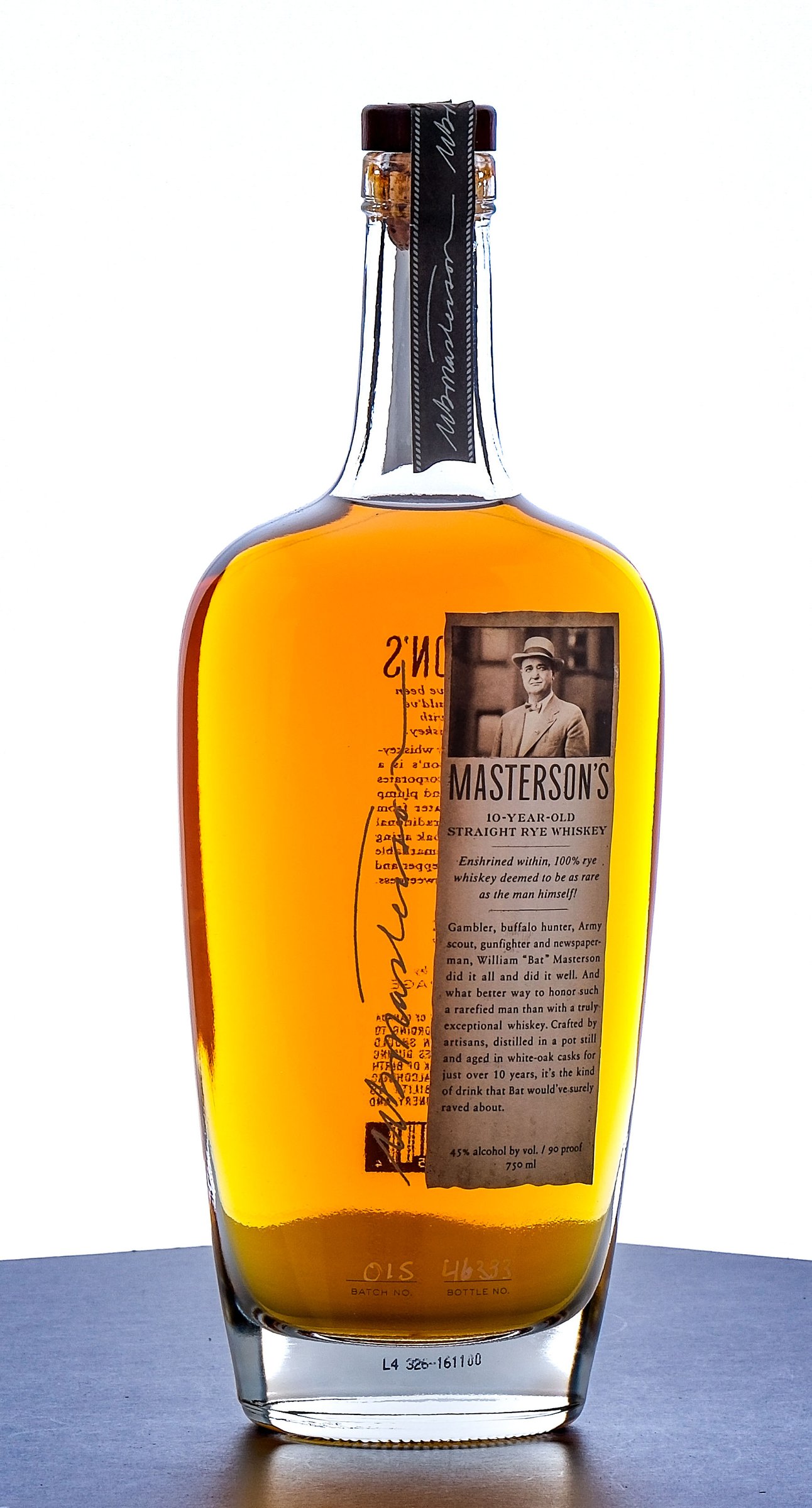 Masterson's 10 Year Old Rye Batch 015
