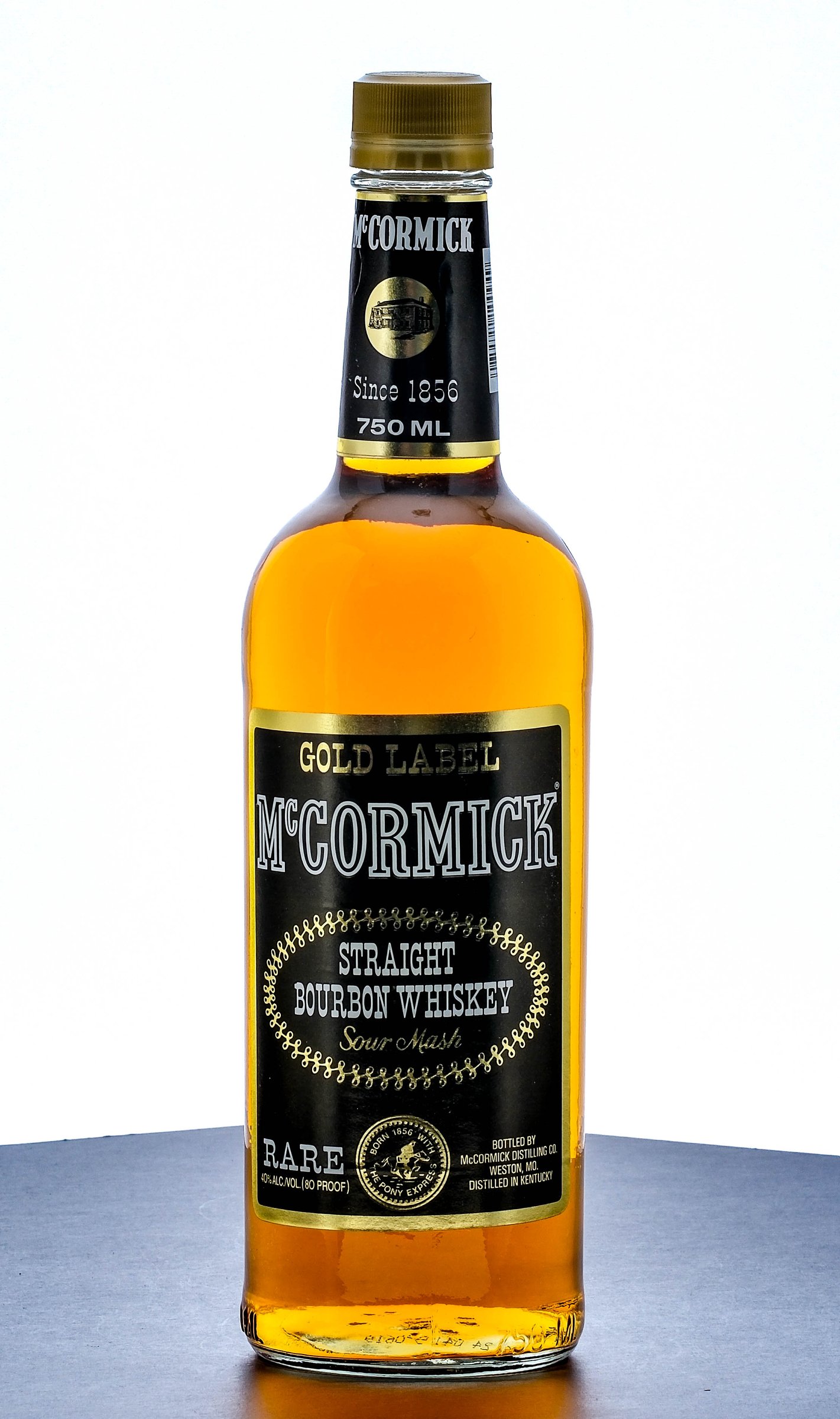 McCormick Gold Label Sour Mash Straight Bourbon Whiskey "Dusty"