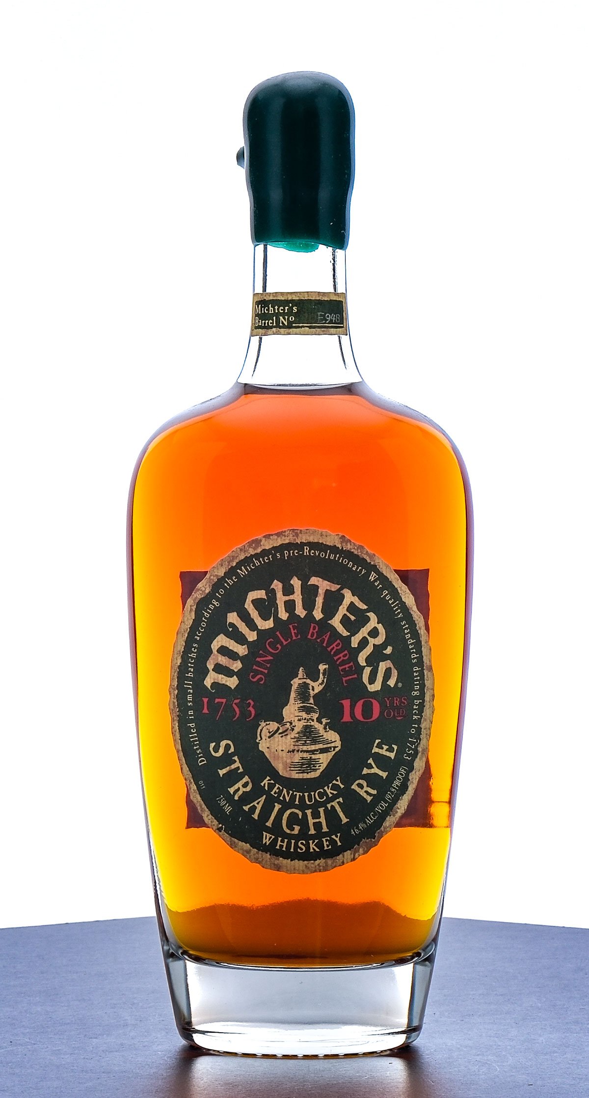 Michter's 10 Year Single Barrel 2020 Kentucky Straight Rye