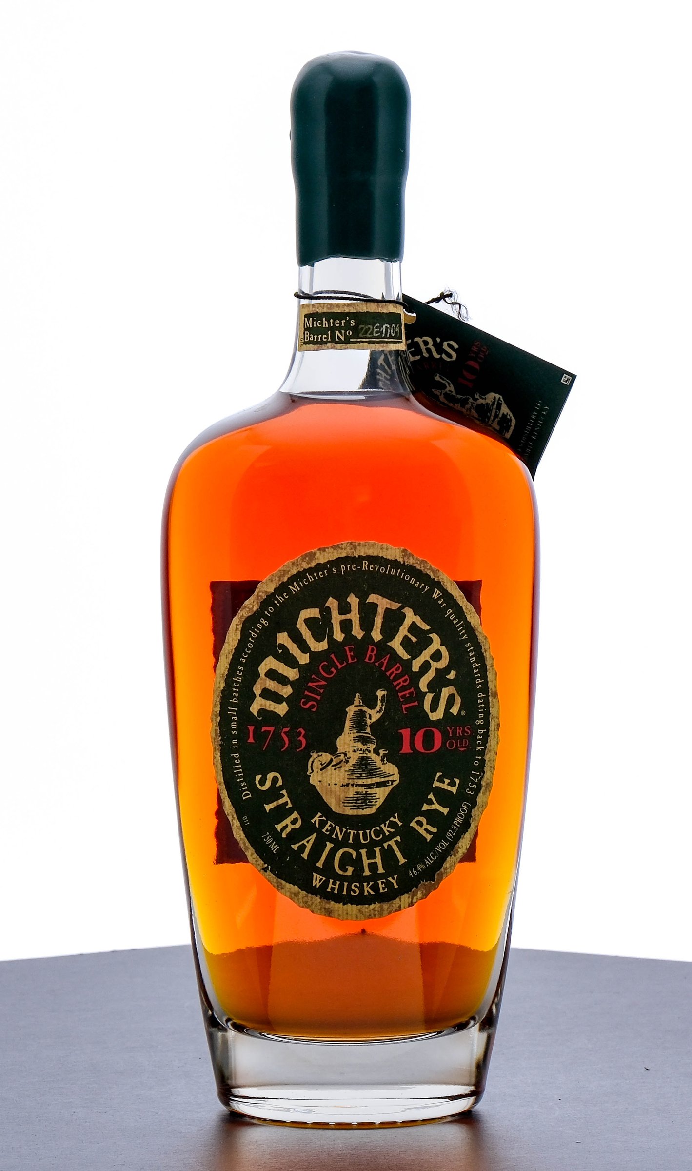 Michter's 10 Year Single Barrel KY Straight Rye 2022