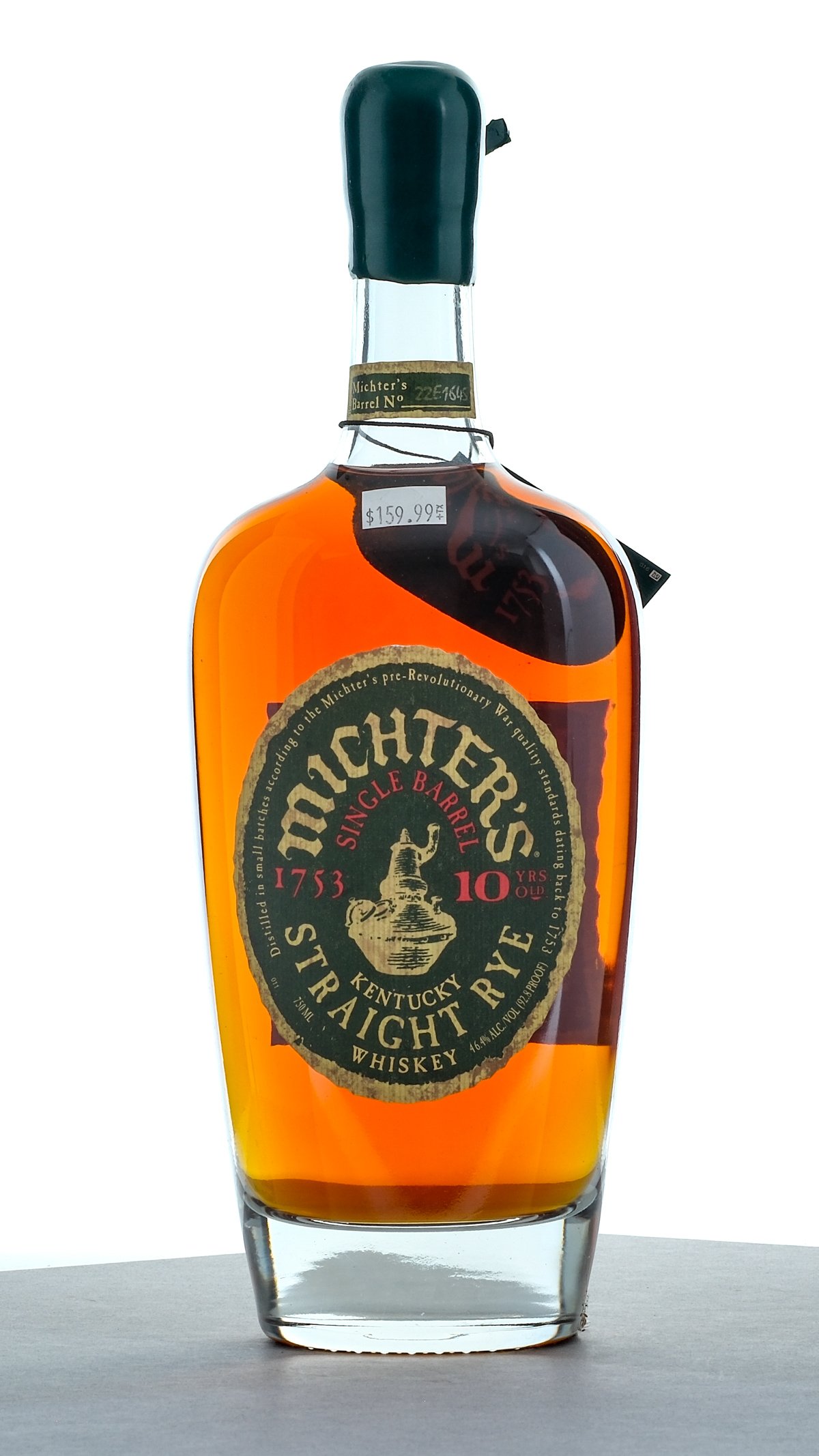 Michter's 10 Year Single Barrel Straight Rye 2022