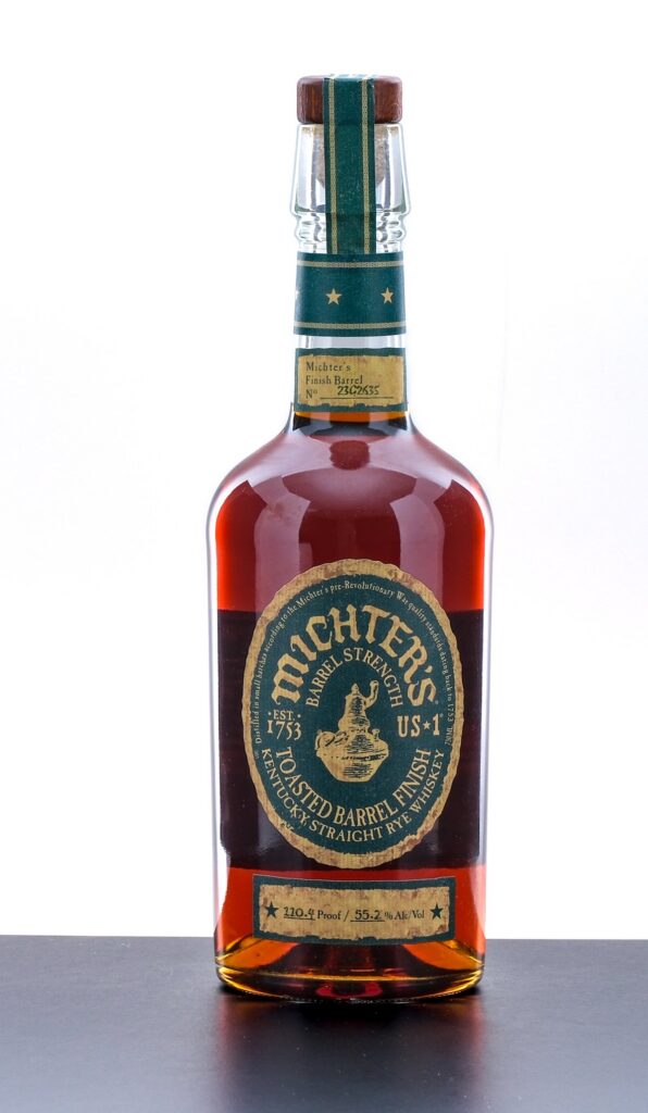 Michter's Toasted Barrel Finish Bbl Strength Straight Rye 2023