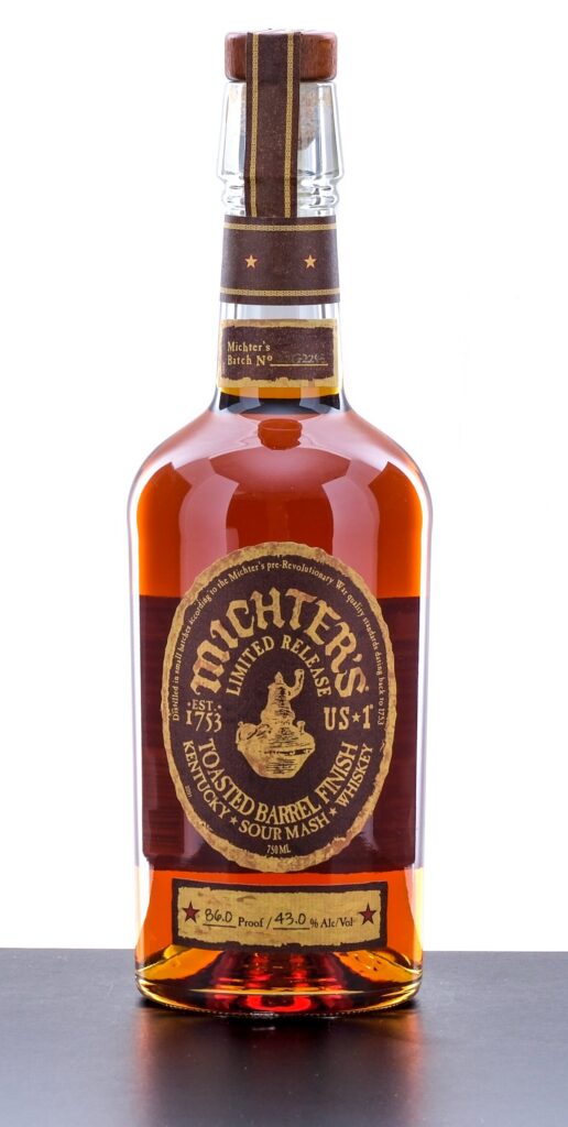 Michter's Toasted Barrel Finish Sour Mash Whiskey 2022