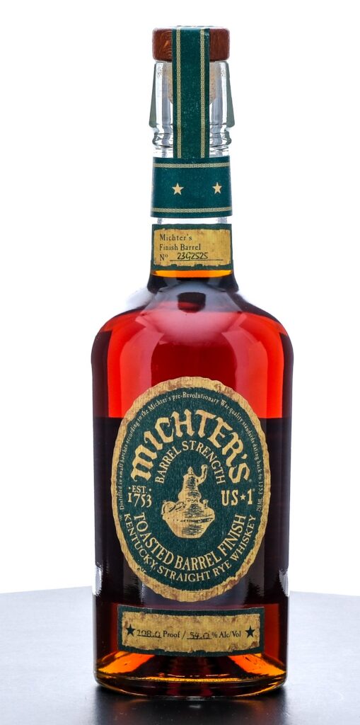 Michter's Toasted Barrel Finish US-1 Barrel Strength Straight Rye 2023