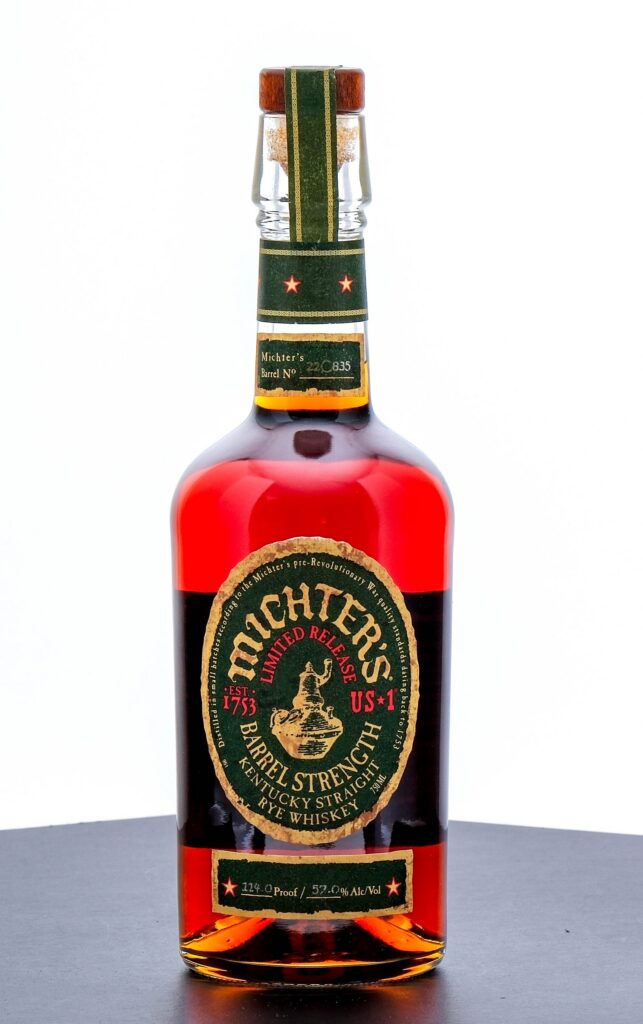 Michter's US*1 Barrel Strength KY Straight Rye 2022