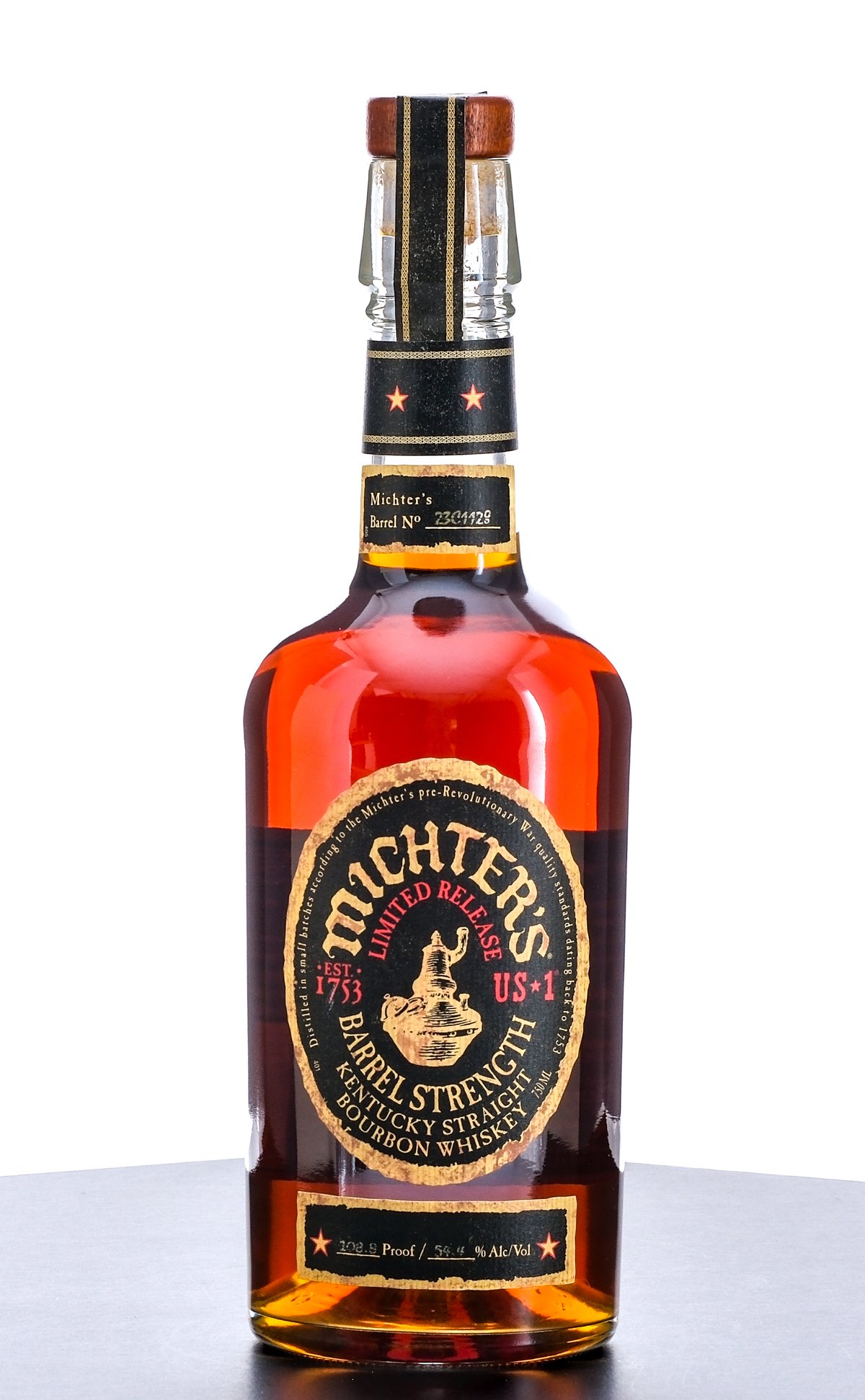 Michter's  US-1 Limited Release Barrel Strength Single Barrel Kentucky Straight Bourbon 2023