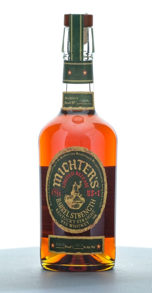 Michter's US-1 Limited Release Barrel Strength Straight Rye 2024