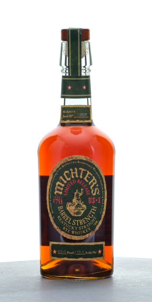 Michter's US 1 Limited Release Barrel Strength Straight Rye 2025