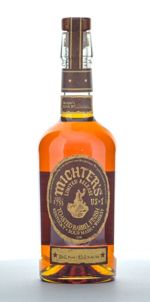 Michter's US-1 Limited Release Toasted Barrel Finish Sour Mash Whiskey Batch No. 22G2238