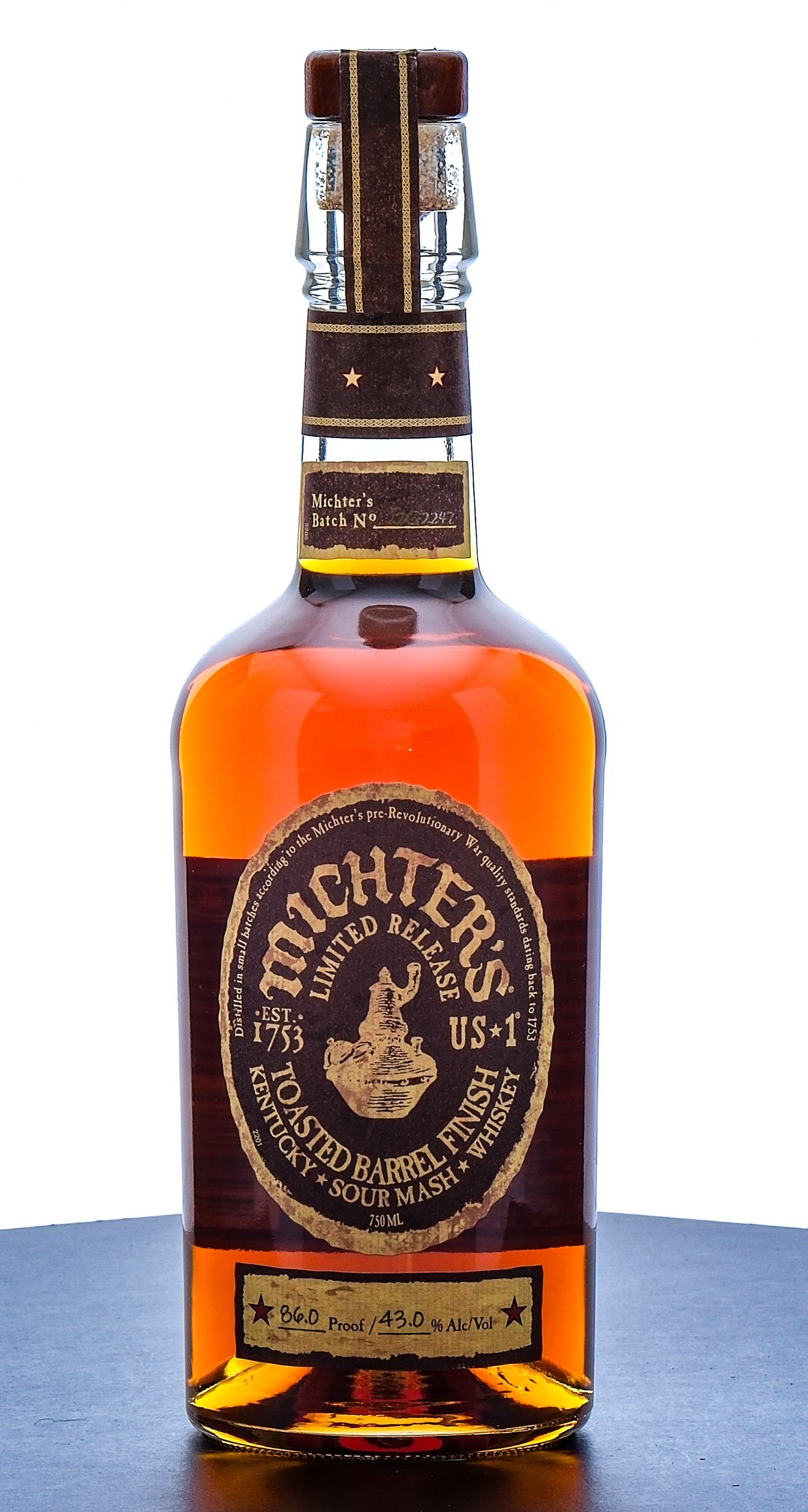 Michter's US-1 Limited Release Toasted Barrel Finish Sour Mash Whiskey 2022