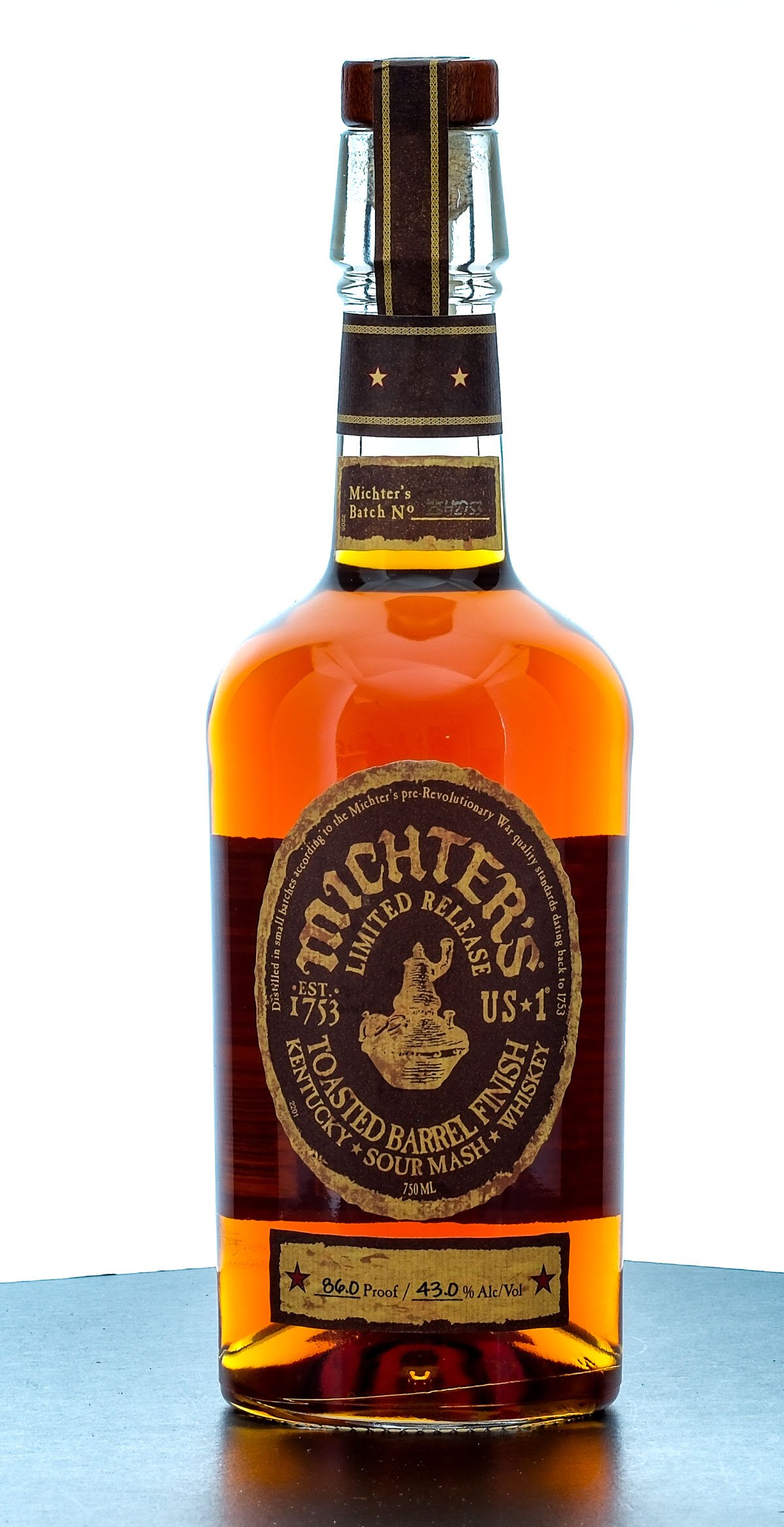 Michter's US-1 Limited Release Toasted Barrel Finish Sour Mash Whiskey 2025