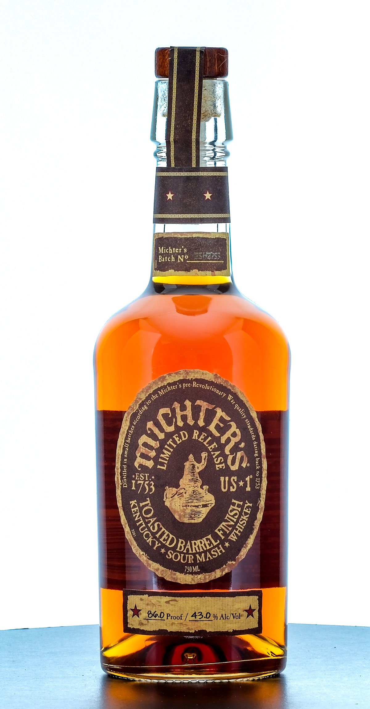 Michter's US-1 Limited Release Toasted Barrel Finish Sour Mash Whiskey 2025