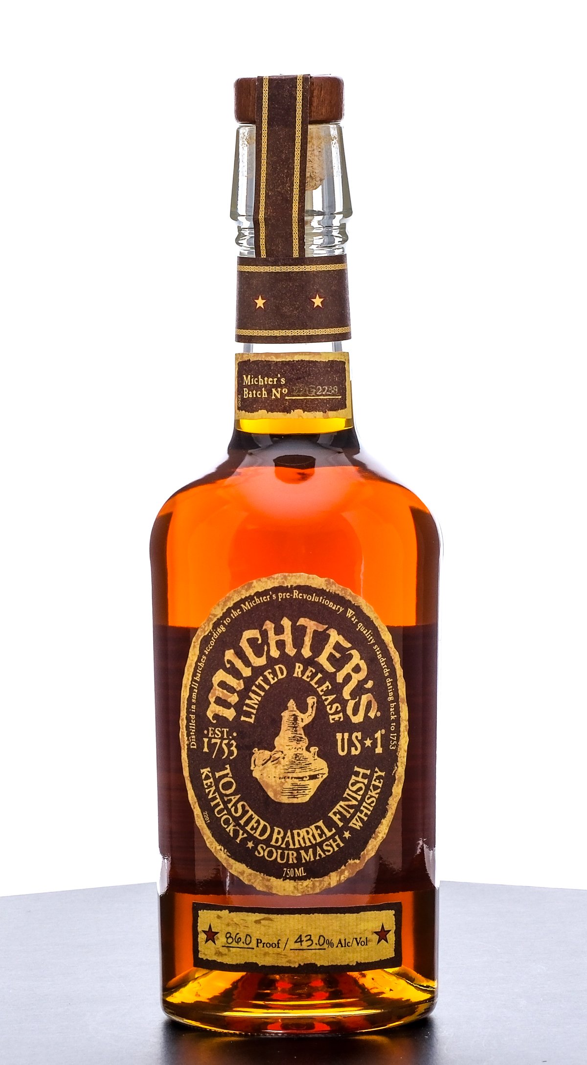 Michter's US-1 Toasted Barrel Finish Sour Mash Whiskey 2023