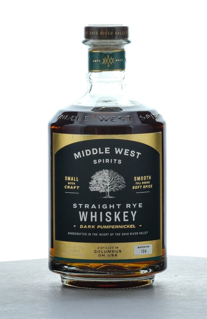 Middle West Spirits Dark Pumpernickel Small Batch Straight Rye Batch No. 126