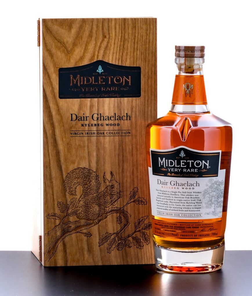 Midleton Very Rare Dair Ghaelach Virgin Oak Hogshead Cask Finish Irish Whiskey 2021
