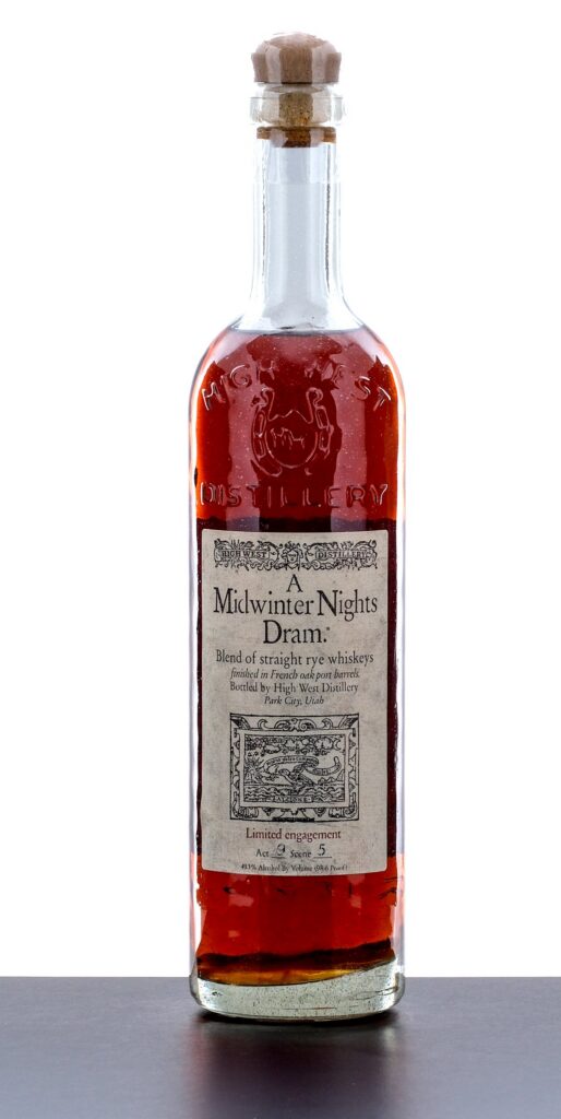 Midwinter Night's Dram Act 9, Scene 5 High West Rye 2021