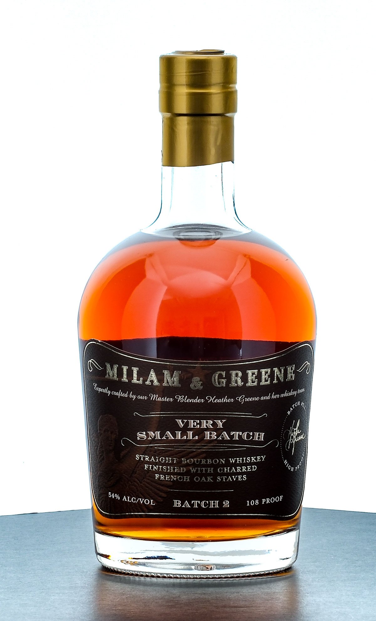 Milam & Greene Very Small Batch Straight Bourbon