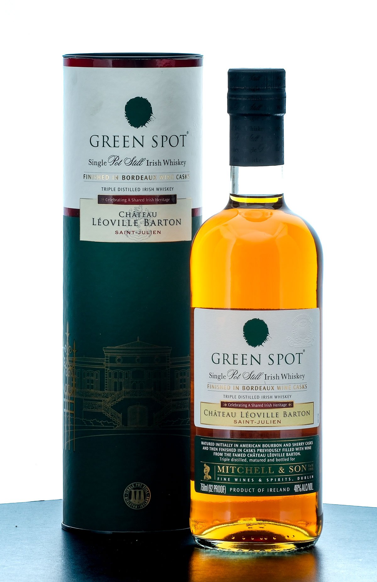 Mitchell & Son Green Spot Chateau Leoville Barton Single Pot Still Irish Whiskey